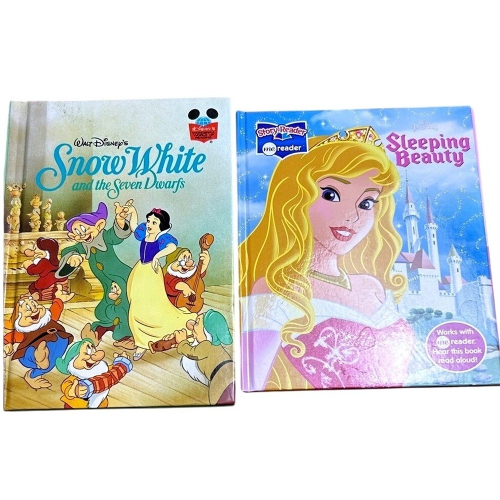 Disney Snow White & Sleeping Beauty Storybook Pair